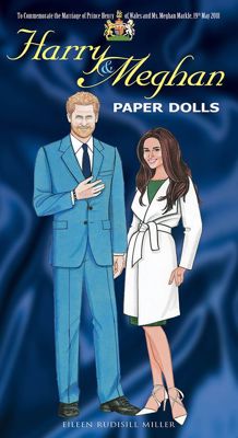 Harry & Meghan Paper Dolls Book cover
