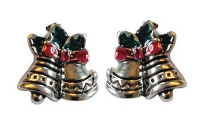 Picture of Bells Stud Earrings 1cm high