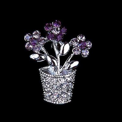 Picture of Purple Pot Brooch