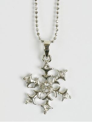 Picture of Small Snowflake Necklace