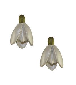 Picture of Snowdrop Clip Earrings 1.5cm high