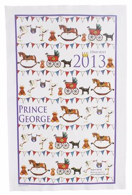 Picture of Baby Geoarge Tea Towel
