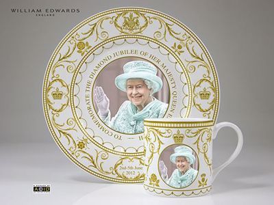 Picture of Diamond Jubilee Day Plate