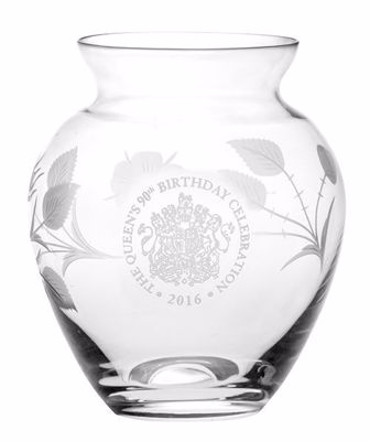 Picture of Royal Scot 90th Birthday Posy Vase