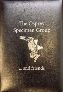 Osprey Specimen Book Leather Bound cover