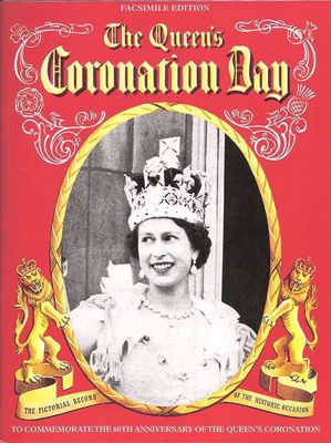 The Queen's Coronation Pitkin Guide Facsimile Edition cover