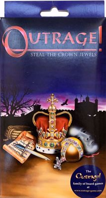 Picture of Outrage! Steal the Crown Jewels Travel Game