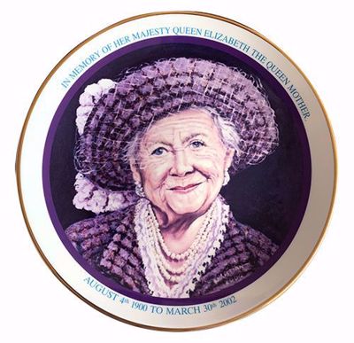 Picture of Queen Mother Fine Bone China 8" Plate